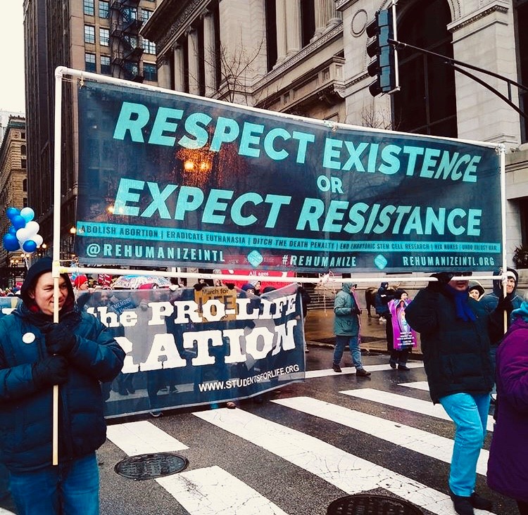 Rehumanize International at the March for Life Chicago